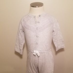 7 For All Mankind Grey Spring Onesie